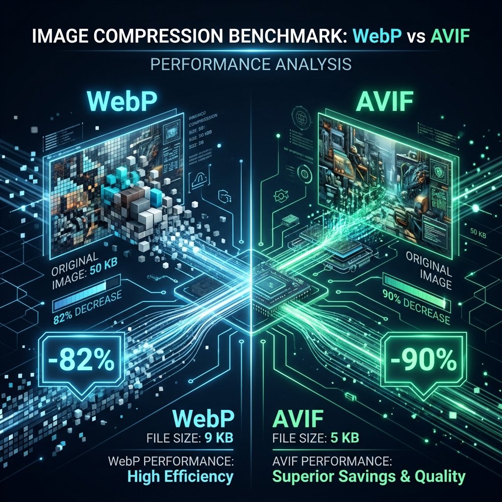 WebP vs AVIF in 2026: which format actually wins